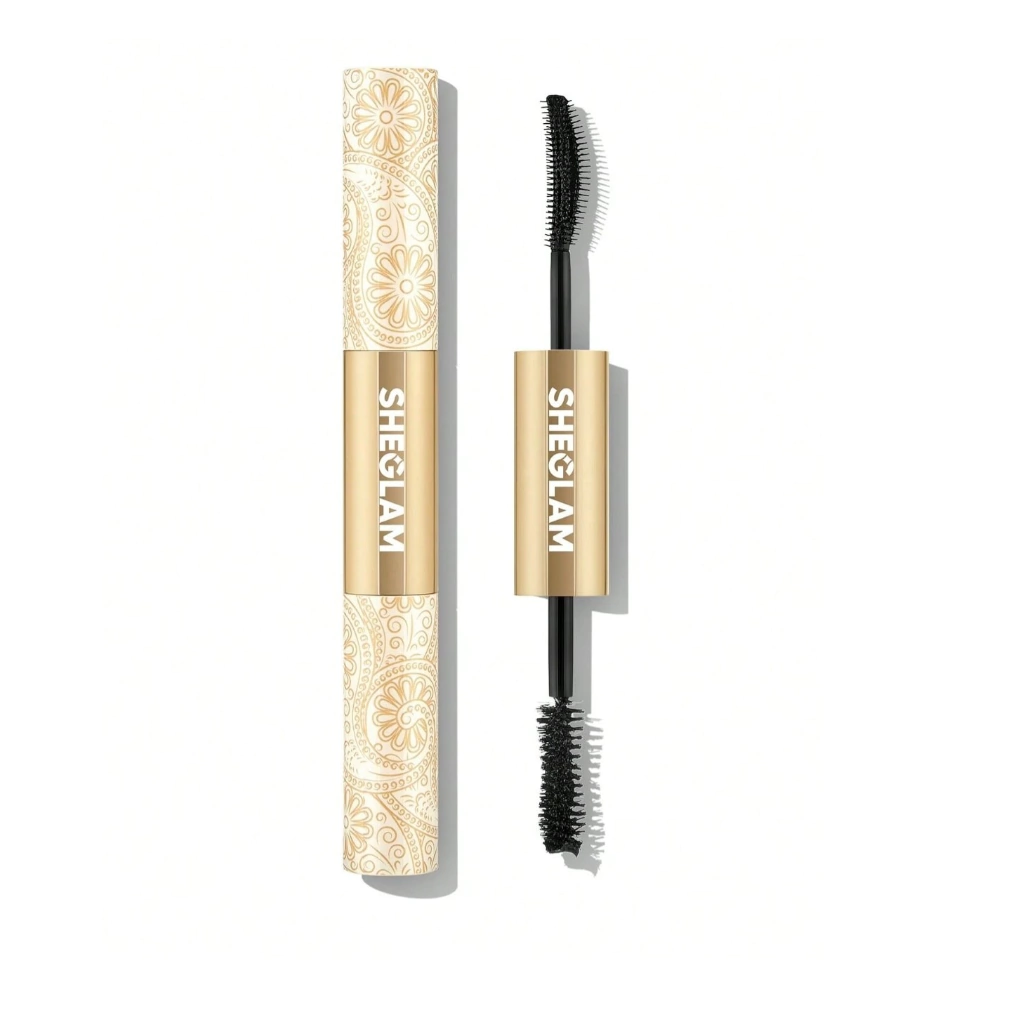 Sheglam Máscara de pestañas Multifunción All-In-One 24k -Color: Negro