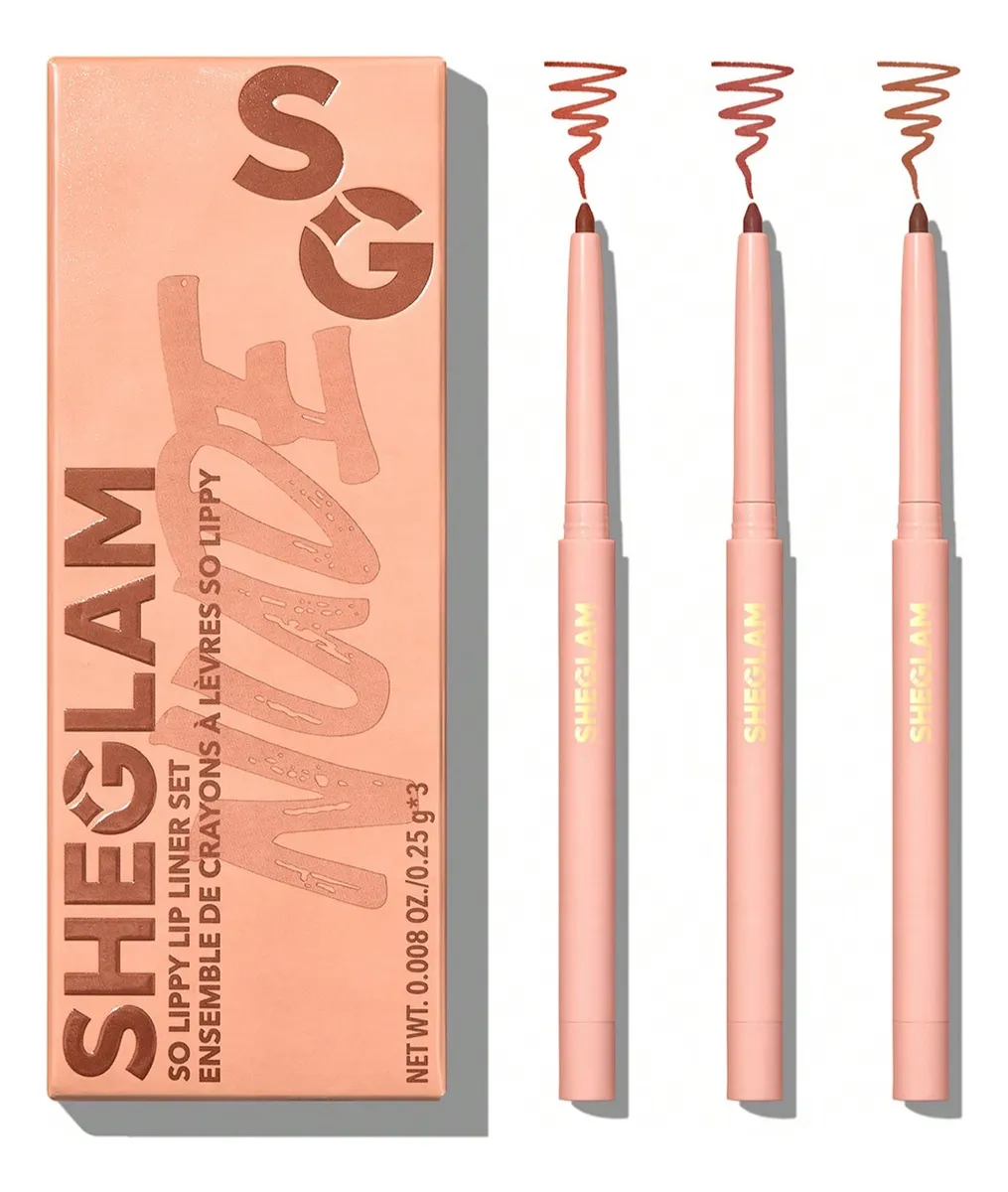 Sheglam Juego de delineadores de labios Mate Tono:Nude Natural